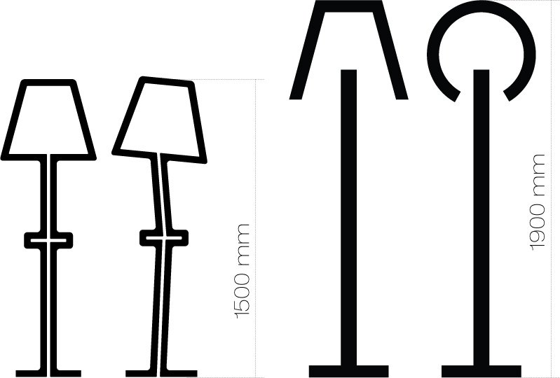 Торшер Flat O в Москве