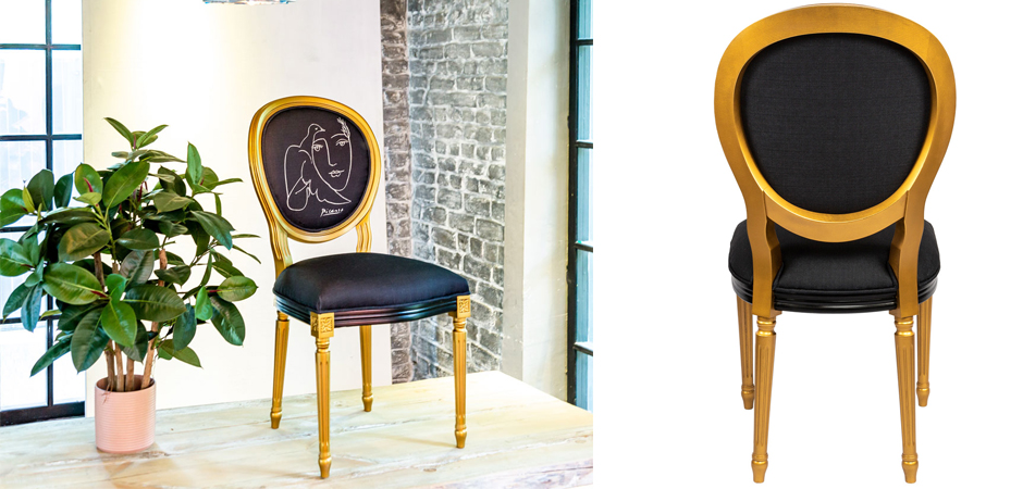 Стул White Silhouette Dove Stool - фото №1