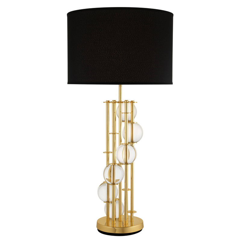   Eichholtz Table Lamp Lorenzo Gold & black      | Loft Concept 
