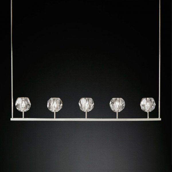  RH Boule De Cristal Linear Chandelier 5    | Loft Concept 