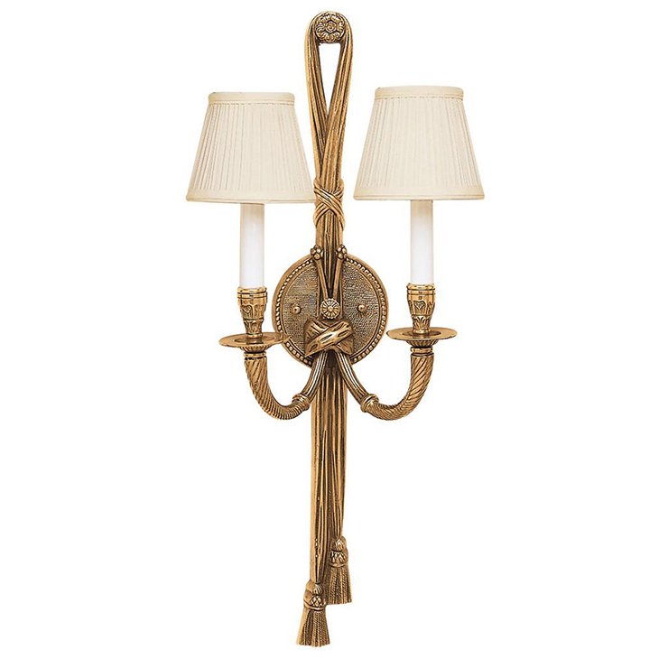  5538 PERTH SCONCE Antiqued solid brass      | Loft Concept 