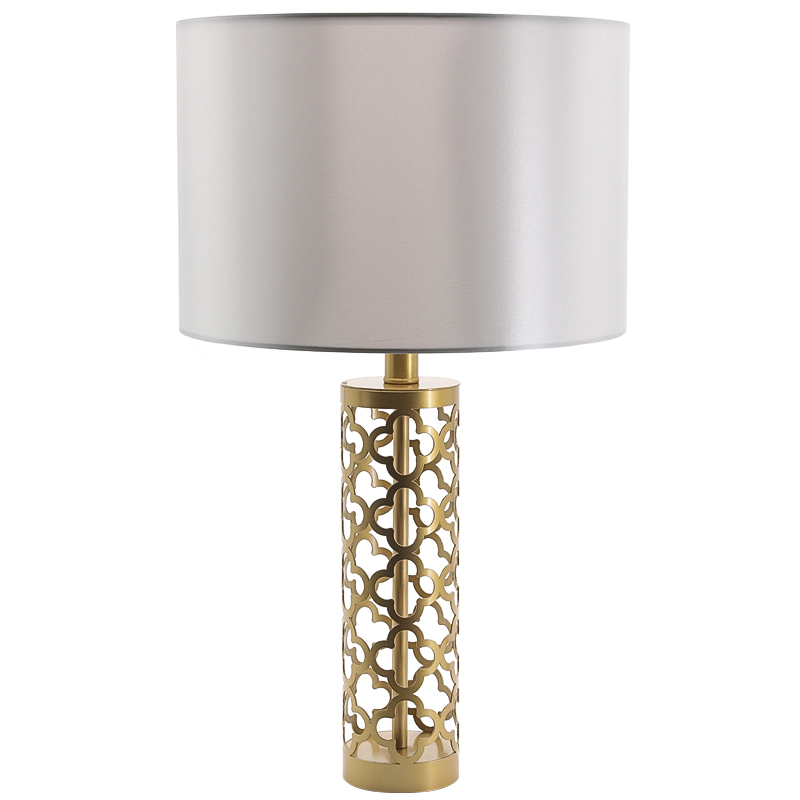 

Настольная лампа Arabesque Quatrefoil Drum Table Lamp