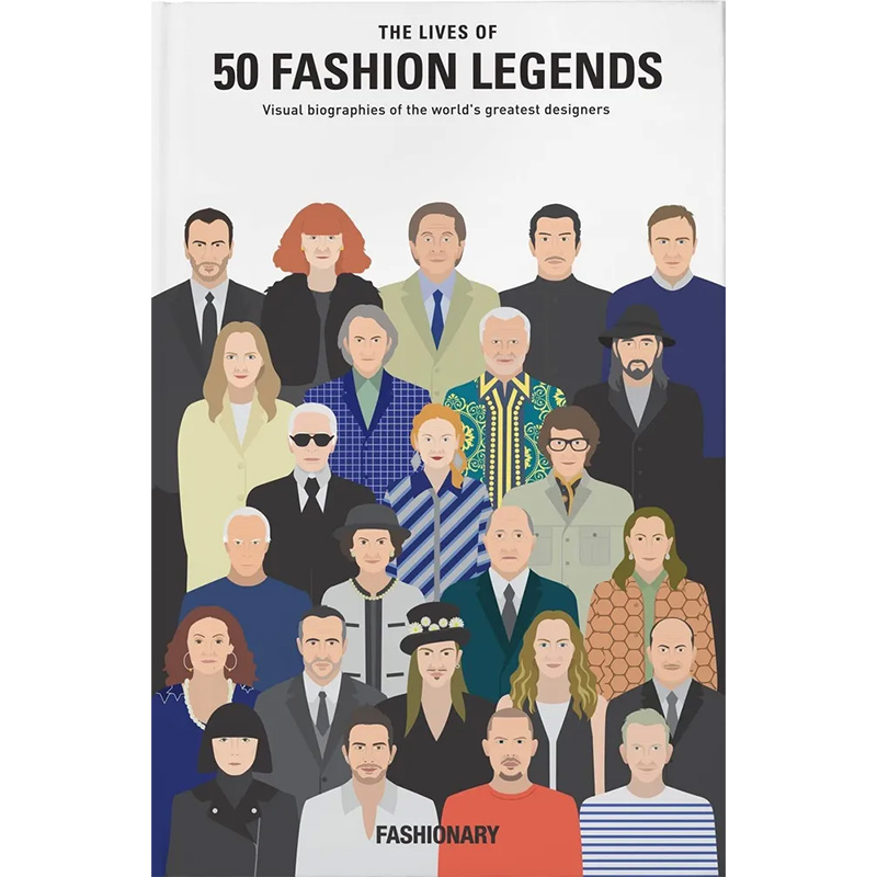 The Lives of 50 Fashion Legends Белый Мульти в Москве | Loft Concept 