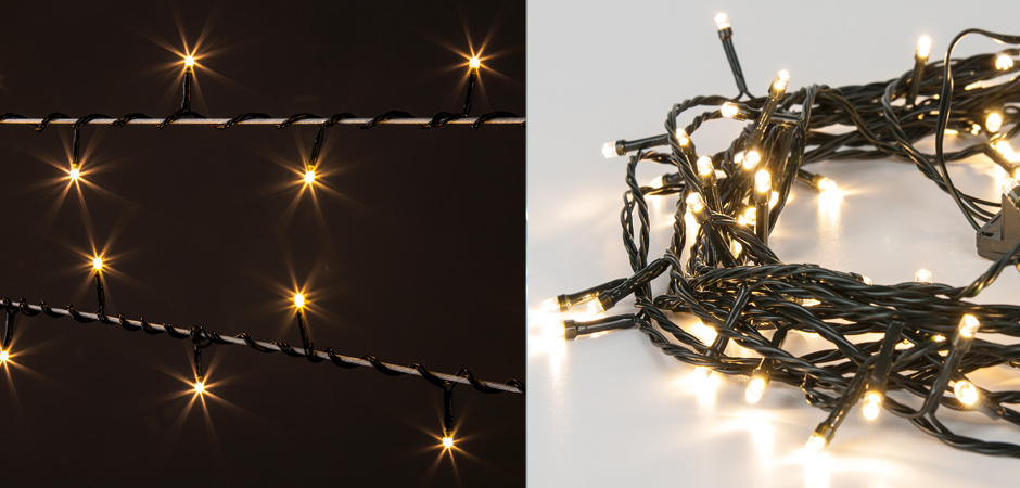 Интерьерная Гирлянда Теплый свет диодов - Loft-Concept в Москве