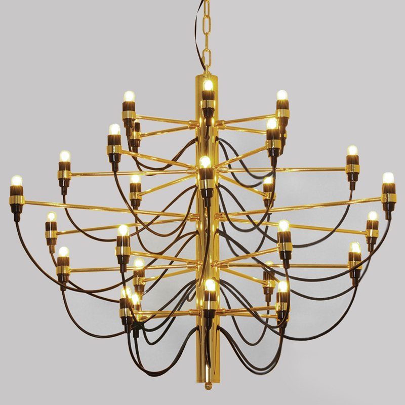  Flos 2097 30 Brass Gold by Gino Sarfatti    | Loft Concept 