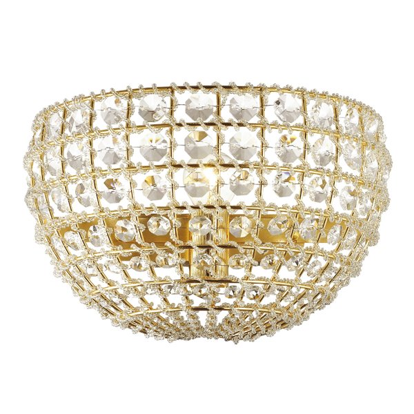  Casbah Crystal Wall Lamp Gold      | Loft Concept 