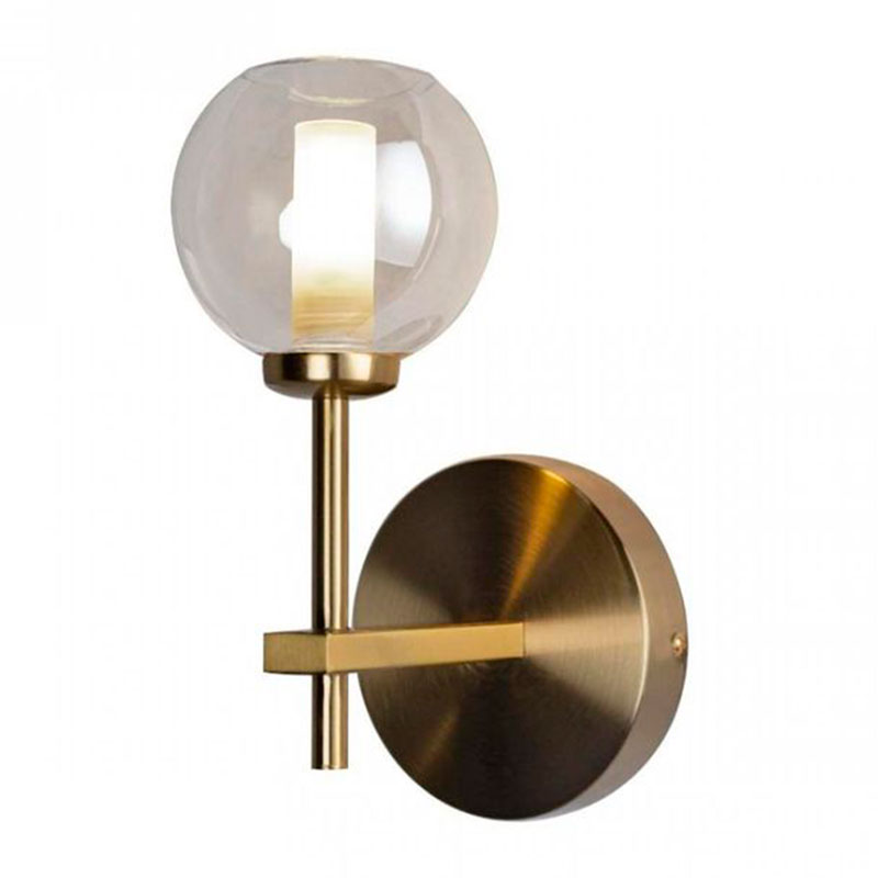 RH Boule de Cristal Single Wall Lamp amber Gold      | Loft Concept 