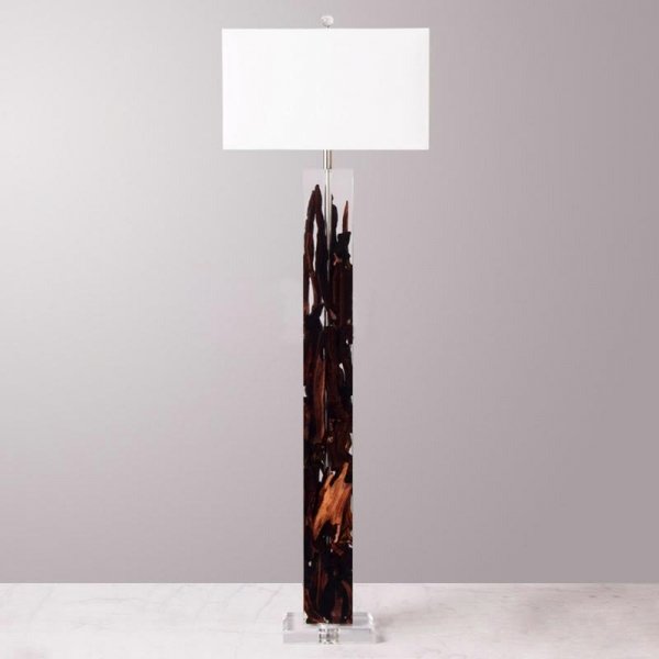  Lampadaire Kisimi Acrylic glass dark     | Loft Concept 