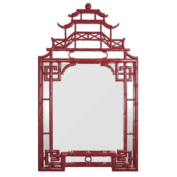  Pagoda Mirror Red    | Loft Concept 