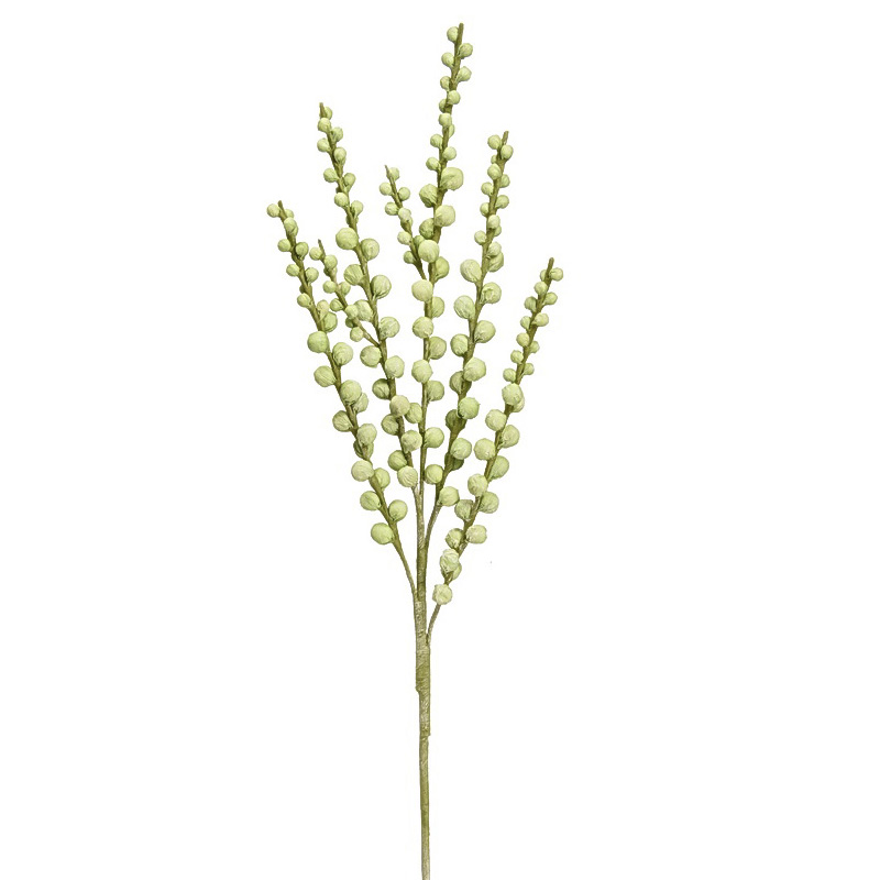

Декоративный искусственный цветок Барбарис салатовый
