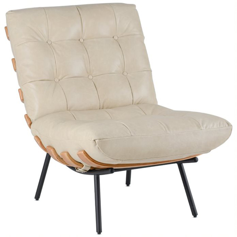  Philbert Chair beige leather    | Loft Concept 
