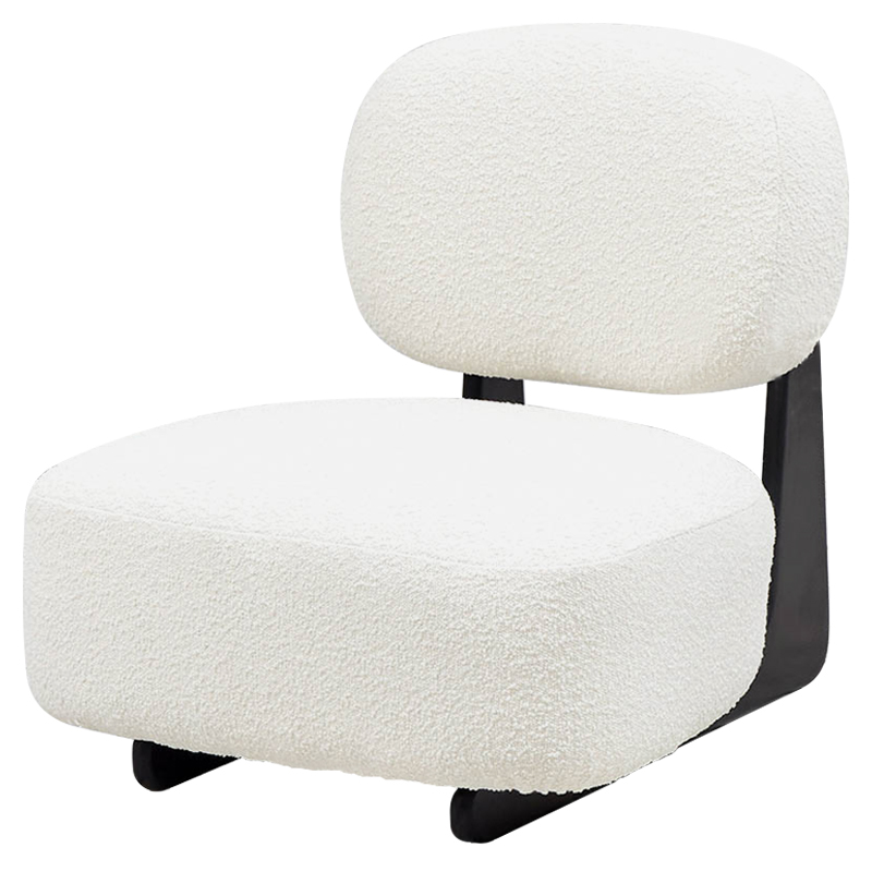  Millie White Boucle Armchair     | Loft Concept 
