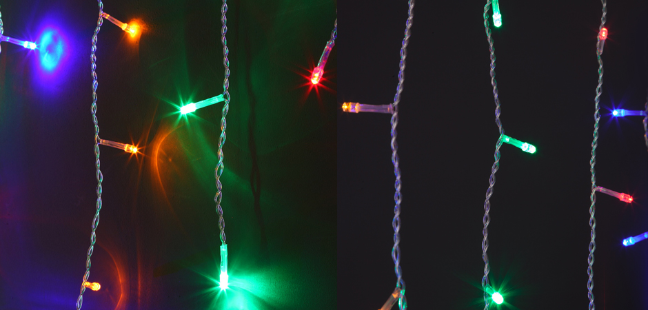 Гирлянда Бахрома с Цветными светодиодами - Loft-Concept в Москве