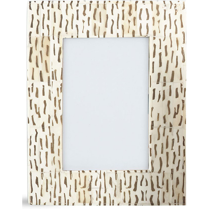   Beige Indian Bone Inlay photo frame     | Loft Concept 