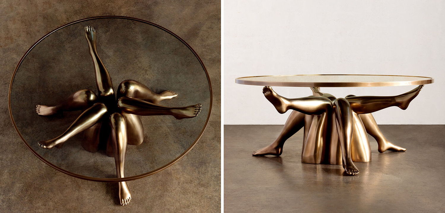 Журнальный стол дизайн Kelly Wearstler Superluxe Isadora Table - фото