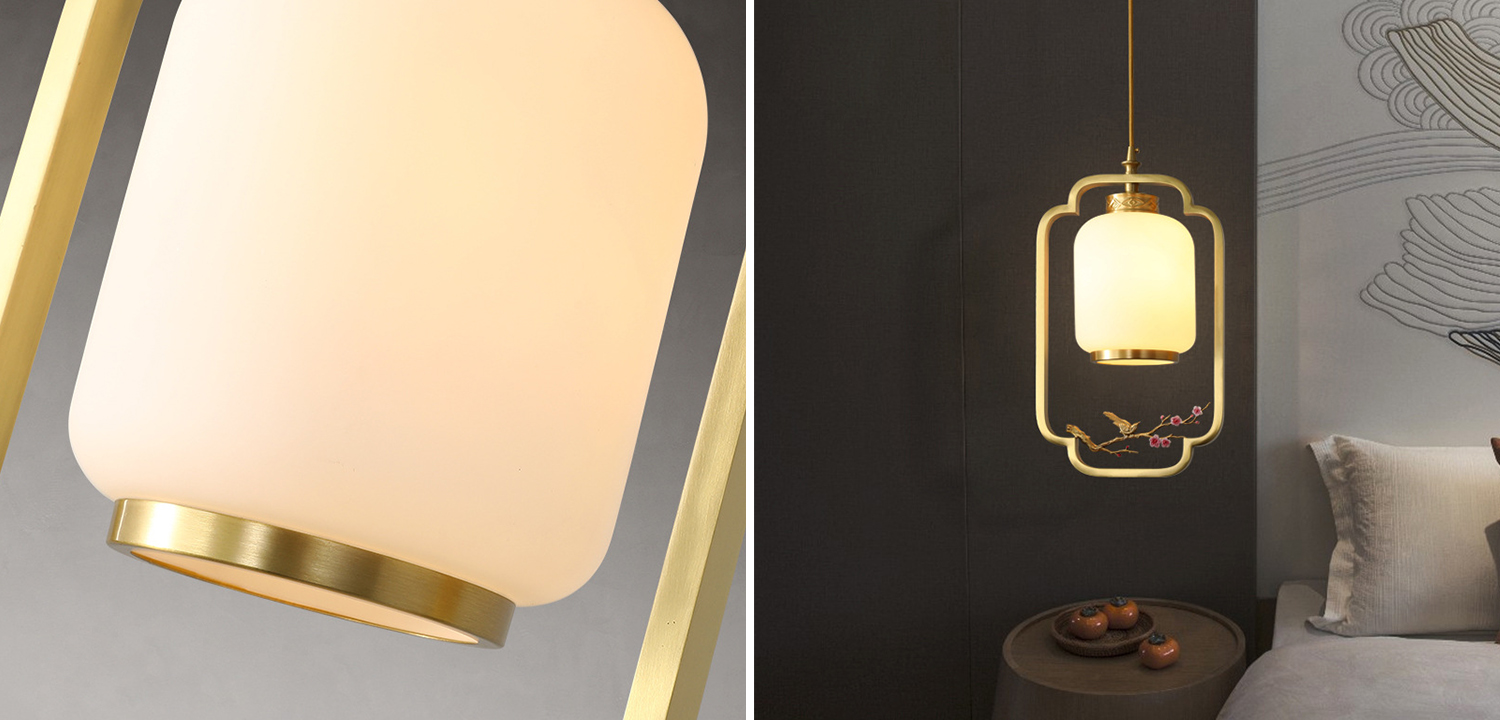 Подвесной светильник Sakura Branch Lantern Chandelier - фото