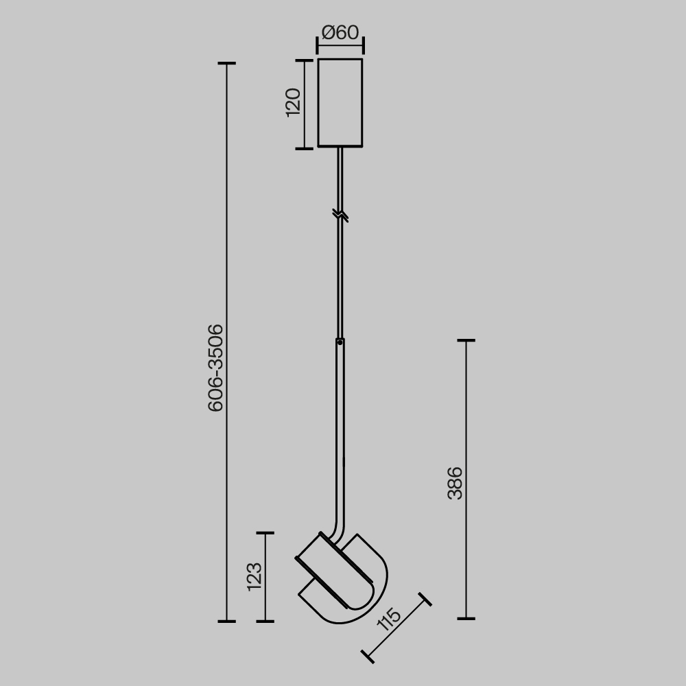 Подвесной светильник в цвете Латунь Levix в Москве