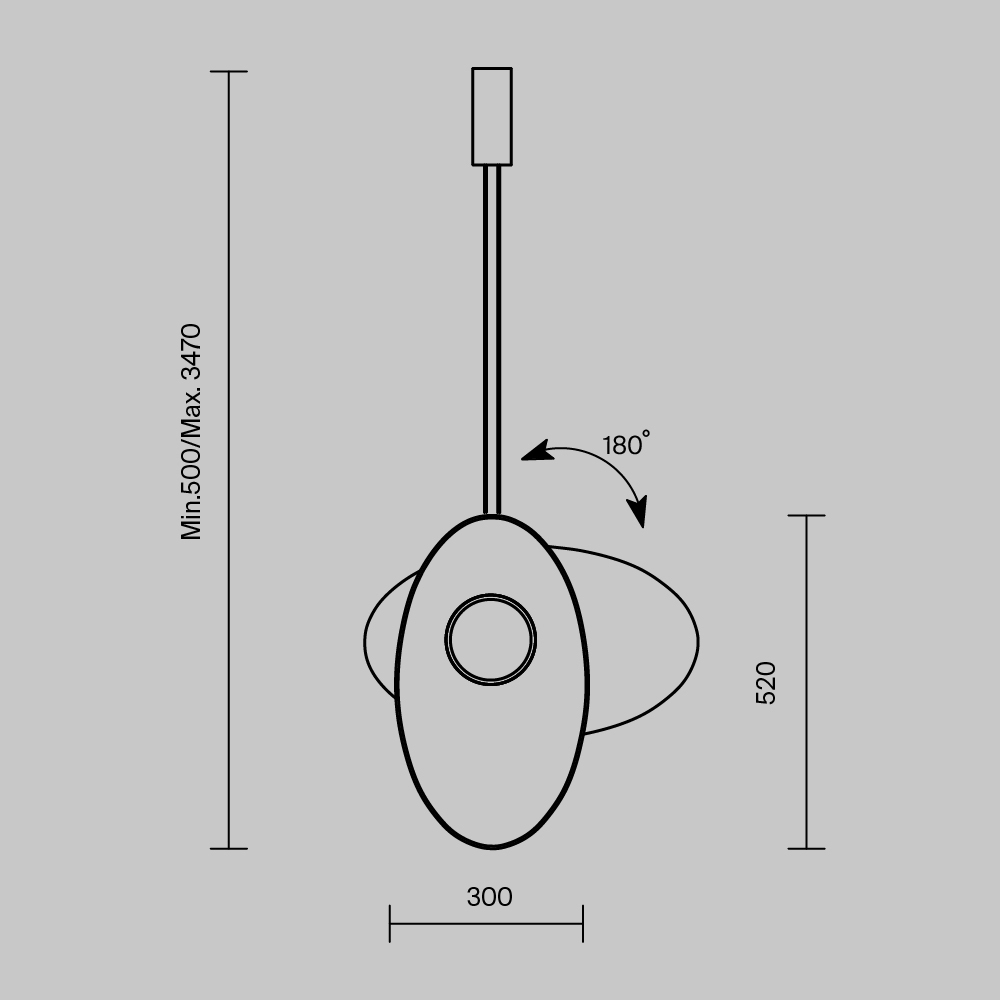 Подвесной светильник Evolution 3000К 9Вт в Москве