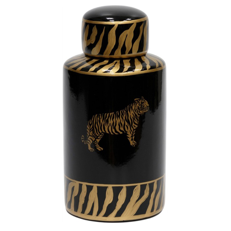  Tiger Vase black and gold     | Loft Concept 