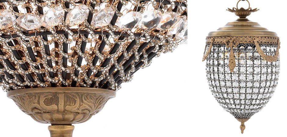 Люстра Chandelier Emperor S Brass - Loft-Concept в Москве