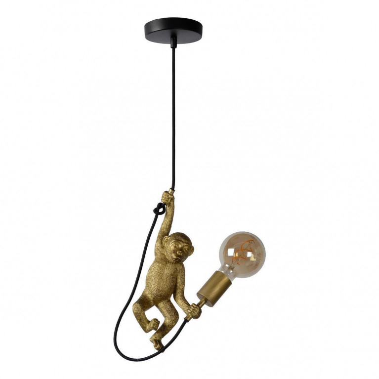   Monkey holding a light bulb     | Loft Concept 