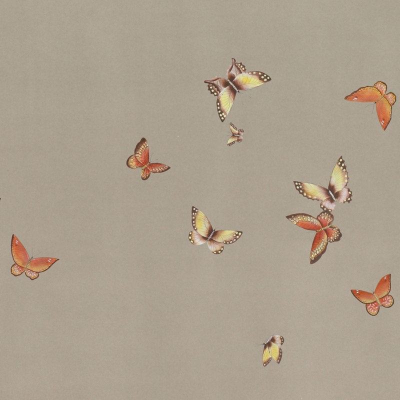    Butterflies Echo on dyed paper    | Loft Concept 