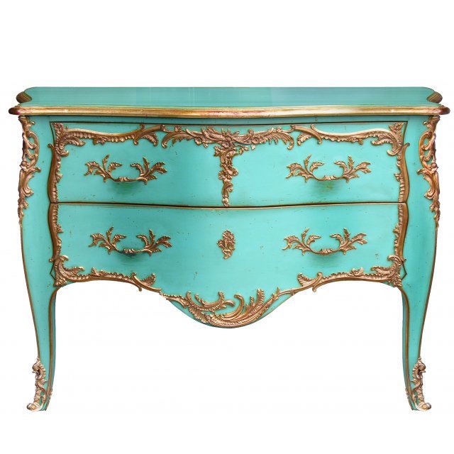  L.XV CHEST OF DRAWERS IN THE STYLE OF B.V.R Turquoise     | Loft Concept 