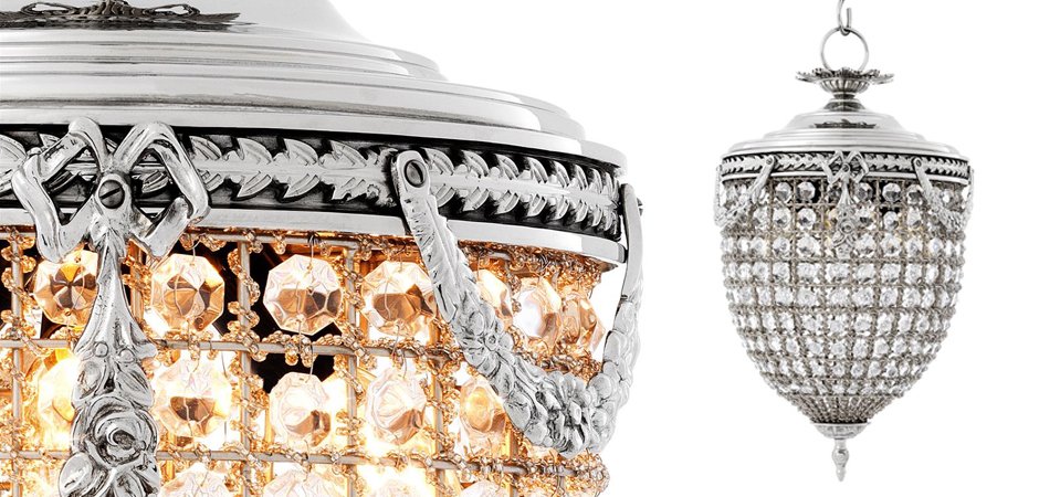 Люстра Chandelier Emperor XS Nickel - Loft-Concept в Москве