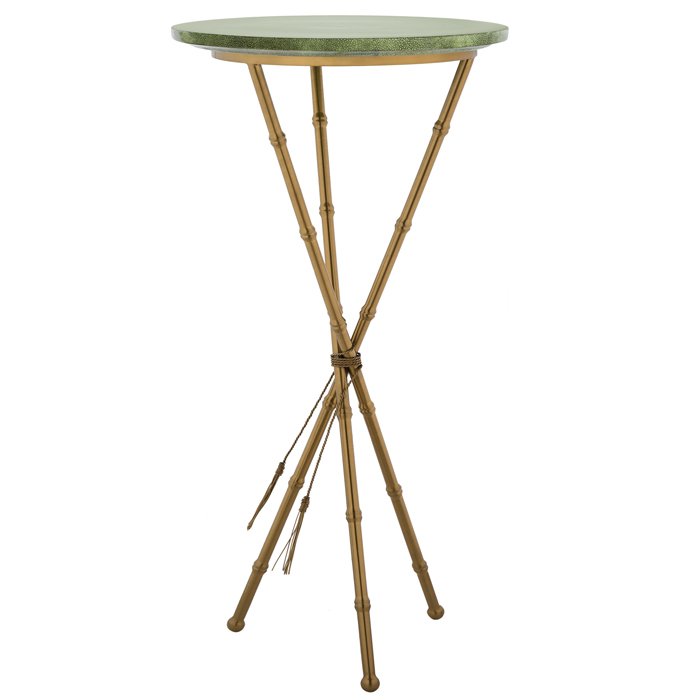 Green Stingray Skin Side Tables     | Loft Concept 