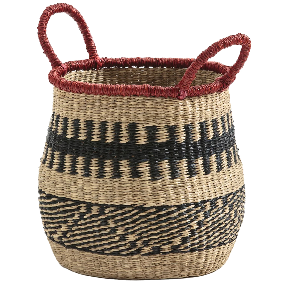 

Круглая плетеная корзина Oyana Wicker Basket