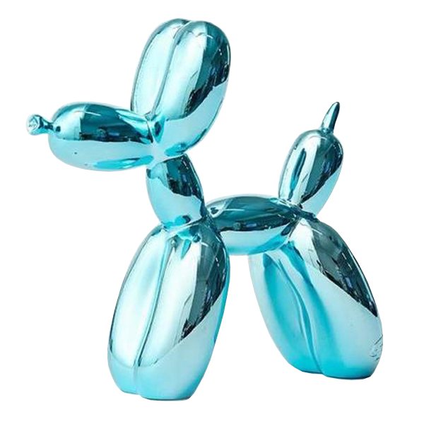  Jeff Koons Balloon Dog Turquoise ̆   | Loft Concept 
