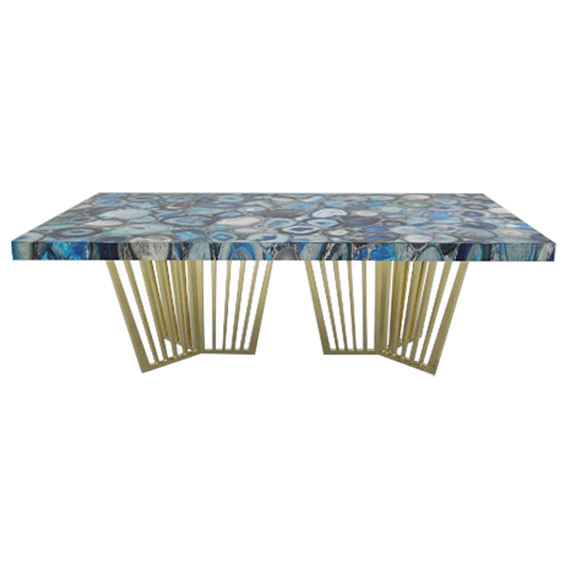   Agate Design Blue Dining Table     | Loft Concept 
