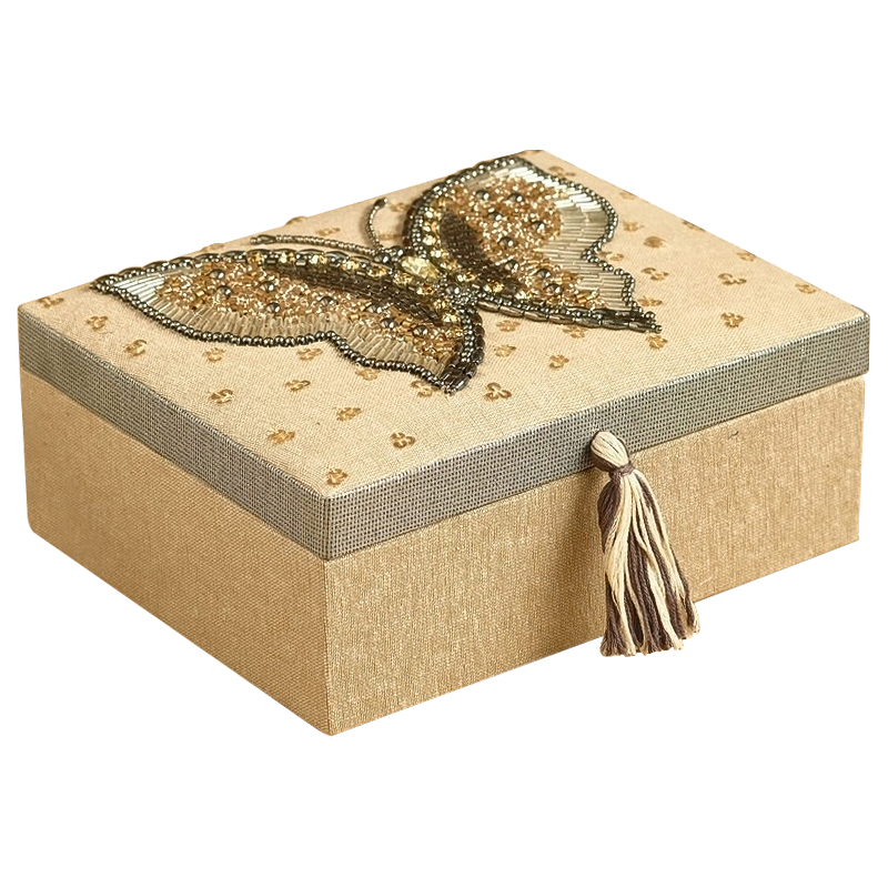      Butterfly Beads Embroidery Box      | Loft Concept 