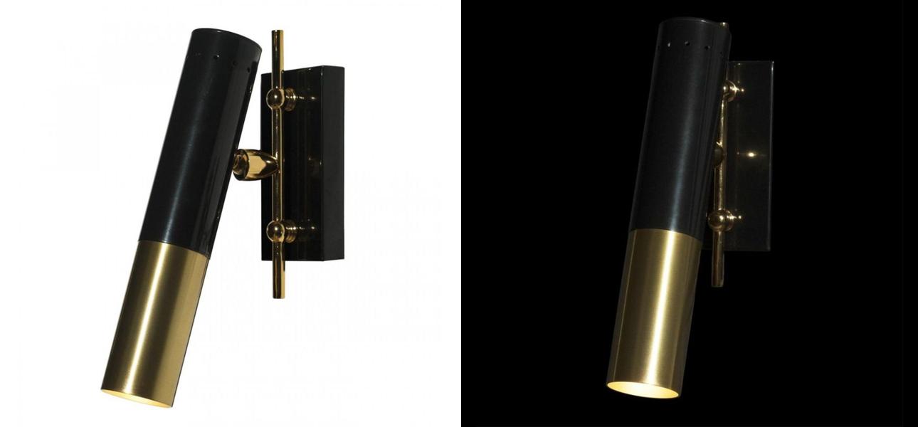 Бра IKE Delightfull Wall Lamp Gold - фото №2