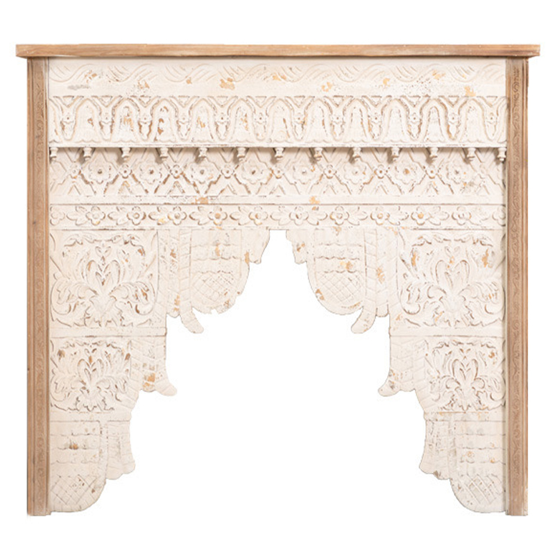  Indian Antique White Furniture Shakti Console     | Loft Concept 