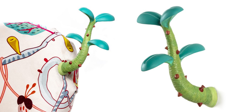 Аксессуар Seletti Hangers Sprout Medium Coloured L Аксессуар Seletti Hangers Sprout Medium Coloured L - Loft-Concept