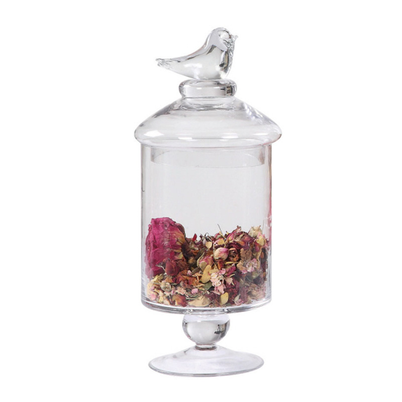  Glass Vase With Lid    | Loft Concept 