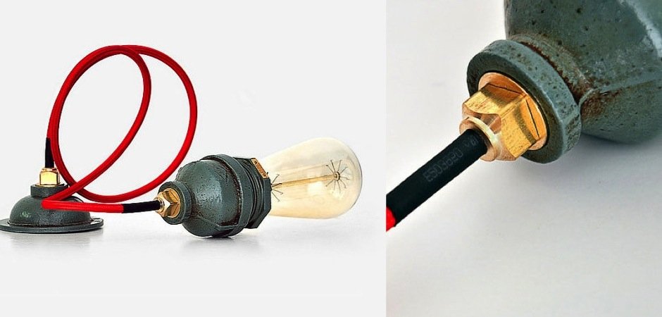 Подвесной светильник Steampunk Cage Glass Edison Ceiling Lamp Подвесной светильник Steampunk Cage Glass Edison Ceiling Lamp - Loft-Concept в Москве
