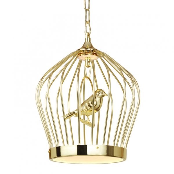  Birdcage Chandelier Gold     | Loft Concept 