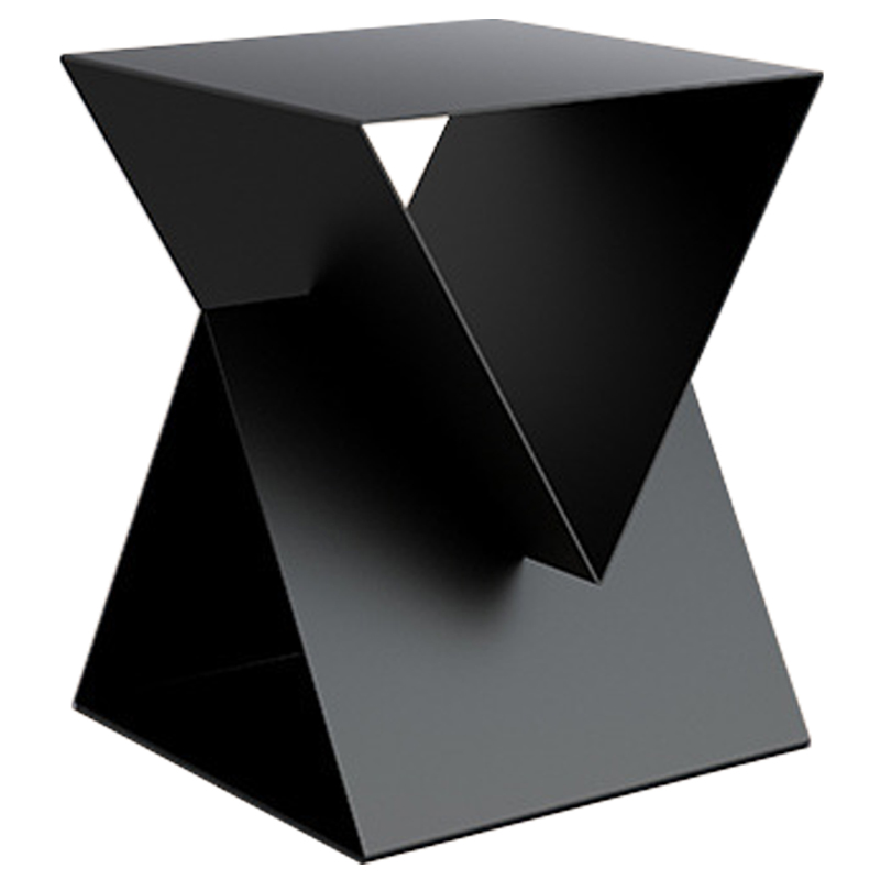   Two Triangles Black Side Table    | Loft Concept 