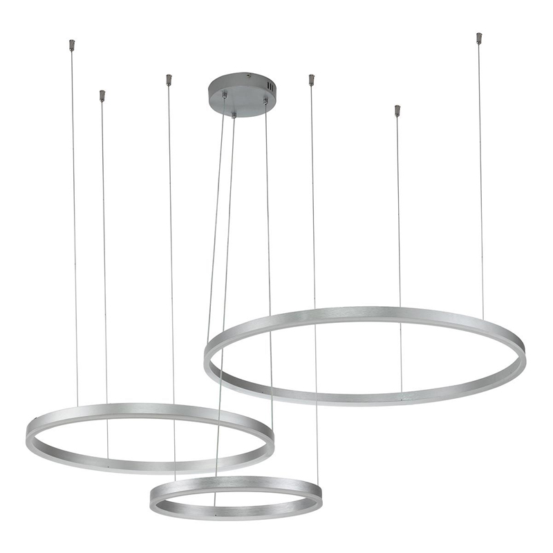   Neo Circles Triple Silver    | Loft Concept 
