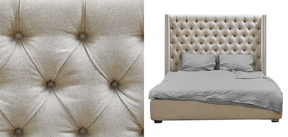 Кровать Lord Bed Beige - фото №1