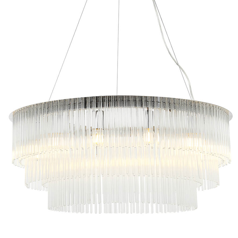  Harrison Chandelier chrome 12 lamp     | Loft Concept 