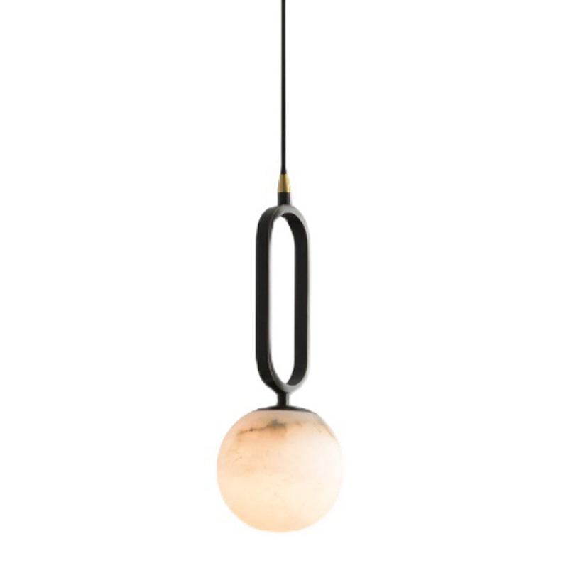   Reine Marble Hanging Lamp    Bianco    | Loft Concept 