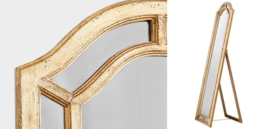 Напольное зеркало Carlotta Vintage Gold Напольное зеркало Carlotta Vintage Gold - Loft-Concept в Москве