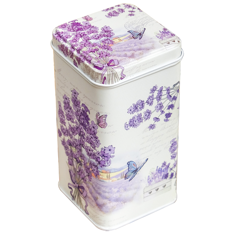   Lavender Bouquet Metal Box      | Loft Concept 