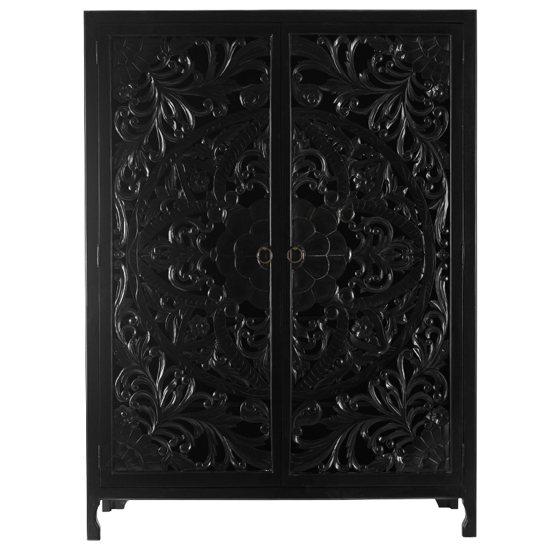  Beauden Lace Cabinet Black    | Loft Concept 