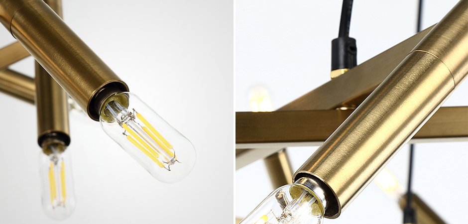 Подвесной светильник JONATHAN BROWNING Le Pentagone Chandelier 20 Light Подвесной светильник JONATHAN BROWNING Le Pentagone Chandelier 20 Light - Loft-Concept в Москве