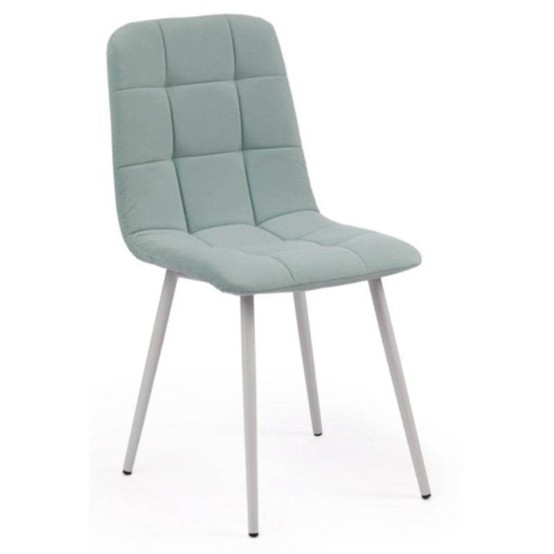  Nancy Velour Light Blue Chair -    | Loft Concept 