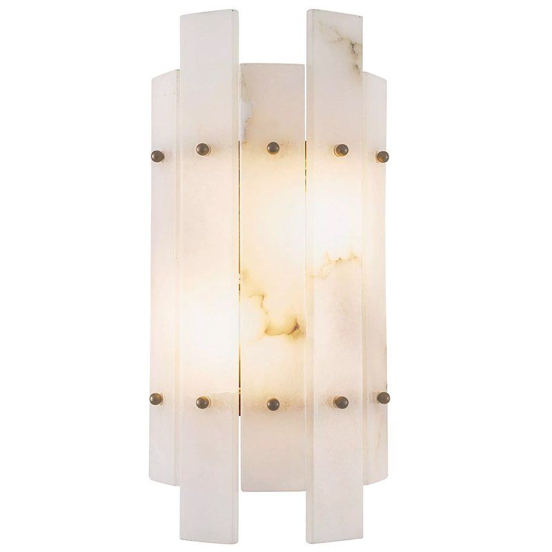  Eichholtz Wall Lamp Caprera Alabaster   Bianco     | Loft Concept 